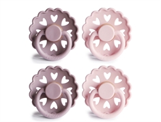 FRIGG the little mermaid/the snow queen pacifier Fairytale latex (4-pack)